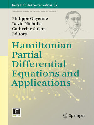 cover image of Hamiltonian Partial Differential Equations and Applications